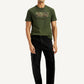 Men's 568 Black Loose Fit Mid Rise Cargo Jeans - Styleshot View