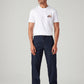 Men's 568 Dark Blue Loose Fit Mid Rise Cargos - Front View