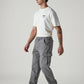 Men's 568 Grey Loose Fit Mid Rise Cargos - Side View