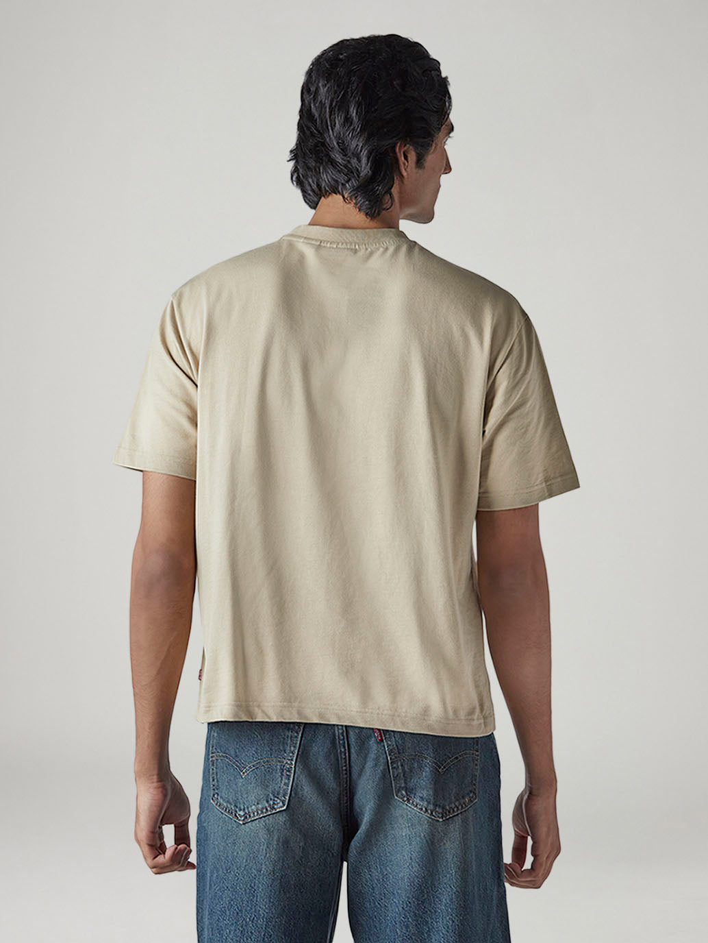 Men's Logo Printed Loose Fit T-Shirt - 20 View