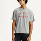 Men's Typography Boxy Fit T-Shirt - Front View