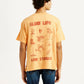 Men's Graphic Print Loose Fit T-shirt - Back View
