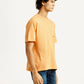 Men's Graphic Print Loose Fit T-shirt - Side View