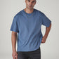 Men's Solid Boxy Fit Jersey T-Shirt - Styleshot View