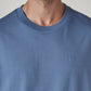 Men's Solid Boxy Fit Jersey T-Shirt - Detail View