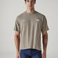 Men's Graphic Print Boxy Fit Jersey T-Shirt - Front View