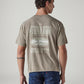 Men's Graphic Print Boxy Fit Jersey T-Shirt - Back View