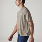 Men's Graphic Print Boxy Fit Jersey T-Shirt - Side View
