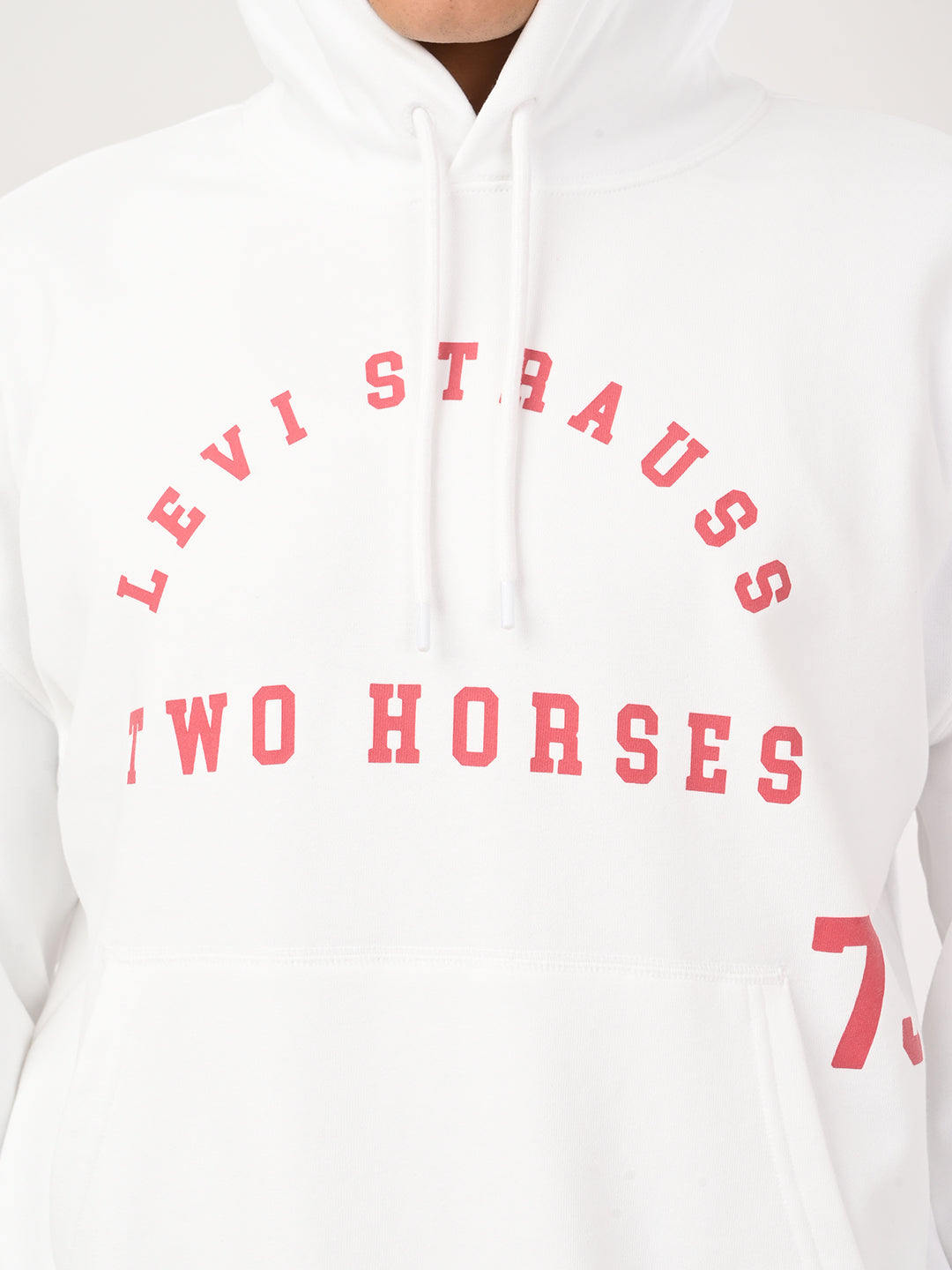 Men's Typography Printed Boxy Fit Sweatshirt - detail View