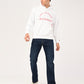 Men's Typography Printed Boxy Fit Sweatshirt - 6 View