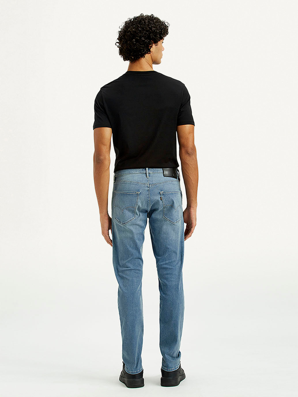 Men's Redloop 512 Dark Indigo Slim Tapered Fit Innovation Stretch Jeans - Back View