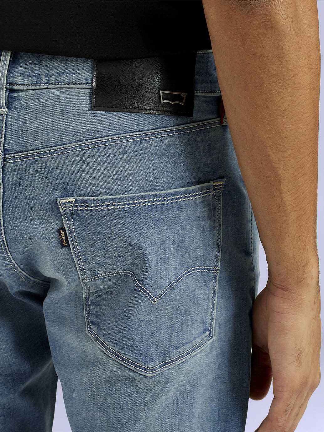 Men's Redloop 512 Dark Indigo Slim Tapered Fit Innovation Stretch Jeans - a33ad4e3-a96a-42ae-a1c0-2006279af06d View