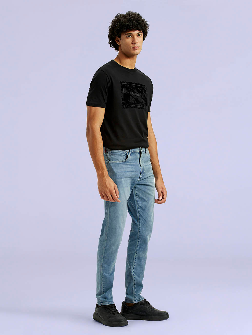 Men's Redloop 512 Dark Indigo Slim Tapered Fit Innovation Stretch Jeans - ceaa61e7-8432-4fd7-ab80-4303943f0d23 View