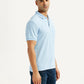 Men's Solid Light Blue Polo T-Shirt - 4c52ef49-a2a0-4e62-b280-f4dda3f324b0 View