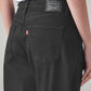 Women's Black Barrel Loose Fit Mid Rise Jeans - 20 View