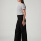 Women's 728 Black Wide Leg Fit High Rise Jeans - Side View