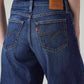 Women's 728 Blue Wide Leg Fit High Rise Jeans - 20 View