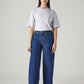 Women's 728 Blue Wide Leg Fit High Rise Jeans - Styleshot View