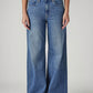 Women's 728 Indigo Wide Leg Fit High Rise Jeans - Front View
