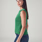 Women's Textured Regular Fit Knitted Top - Side View