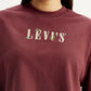 Women's Brand Logo Crew Neck Sweatshirt - Detail View