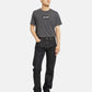 Men's 501 Black Straight Fit Mid Rise Jeans - Front View