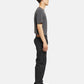 Men's 501 Black Straight Fit Mid Rise Jeans - Side View