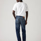 Men's 501 Indigo Straight Fit Mid Rise Jeans - Back View