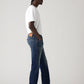 Men's 501 Indigo Straight Fit Mid Rise Jeans - Side View