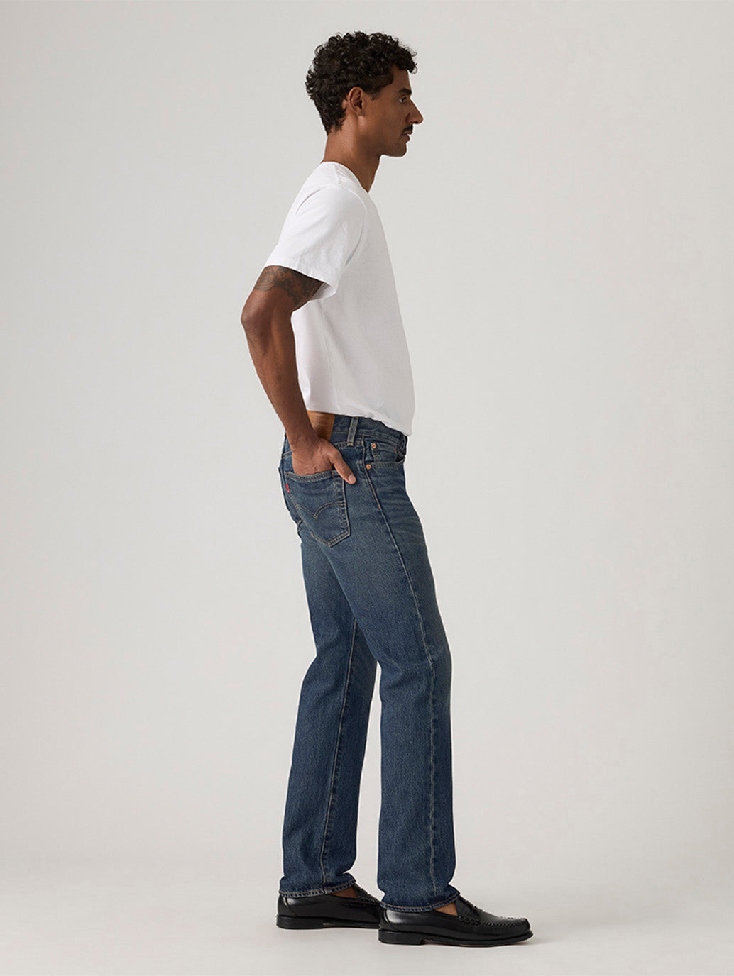 Levi's Tinted Men's 501® Original Jeans - Side View