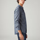 Men's Solid Slim Fit Shirt - Side View