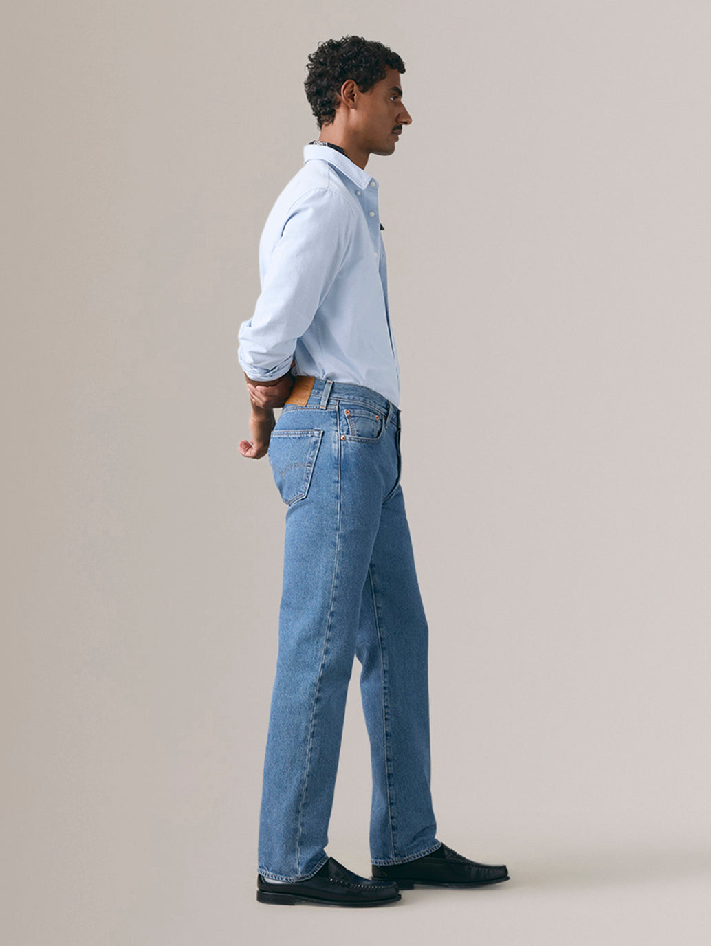 Levi's® Men's 501® Relaxed Jeans - Side View