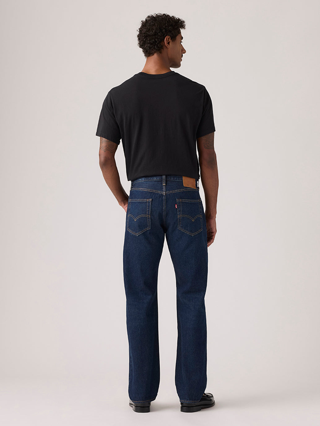 Levi's® Men's 501® Relaxed Selvedge Jeans - Back View