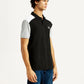 Men's Pure Cotton Slim Fit Polo T-shirt - Side View