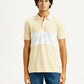 Men's Pure Cotton Slim Fit Polo T-shirt - Front View