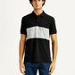 Men's Pure Cotton Slim Fit Polo T-shirt - Front View