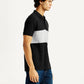 Men's Pure Cotton Slim Fit Polo T-shirt - Side View