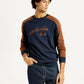 Men's Printed Round Neck Sweatshirt - Styleshot View