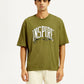 Men's Graphic Loose Fit T-Shirt - Front View