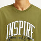 Men's Graphic Loose Fit T-Shirt - Detail View
