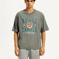Men's Graphic Loose Fit T-Shirt - Front View