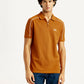 Men's Pure Cotton Slim Fit Polo T-shirt - Front View