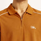 Men's Pure Cotton Slim Fit Polo T-shirt - Detail View