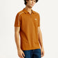 Men's Pure Cotton Slim Fit Polo T-shirt - Side View