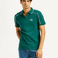 Men's Pure Cotton Slim Fit Polo T-shirt - Styleshot View