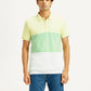 Men's Pure Cotton Slim Fit Polo T-shirt - Front View
