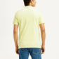 Men's Pure Cotton Slim Fit Polo T-shirt - Back View