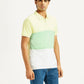 Men's Pure Cotton Slim Fit Polo T-shirt - Side View