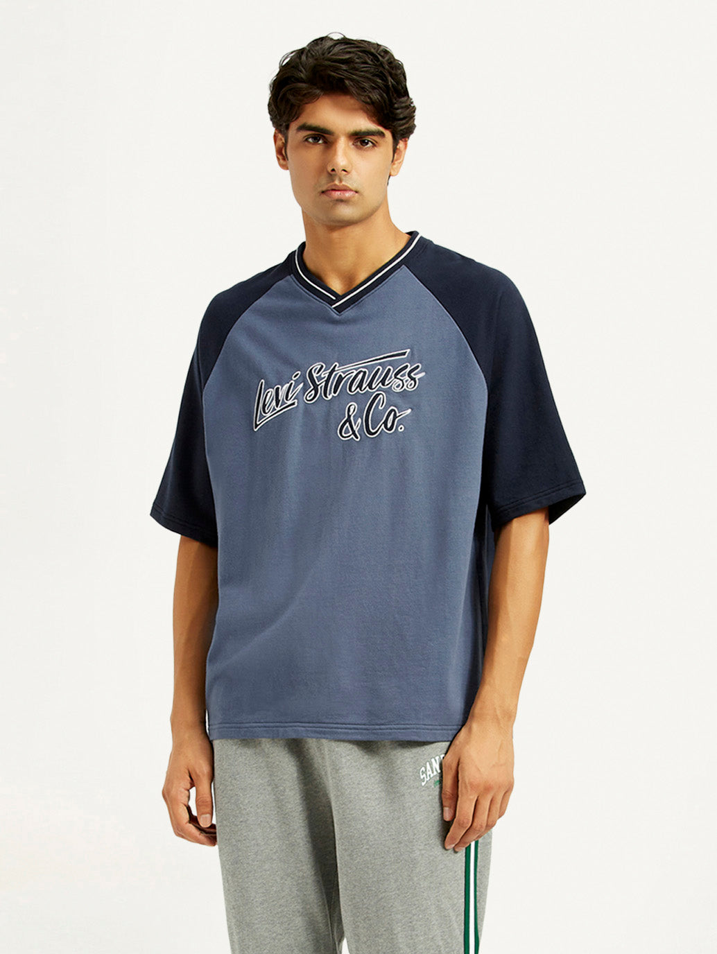 Men's Graphic Loose Fit T-Shirt - Styleshot View