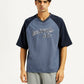 Men's Graphic Loose Fit T-Shirt - Front View